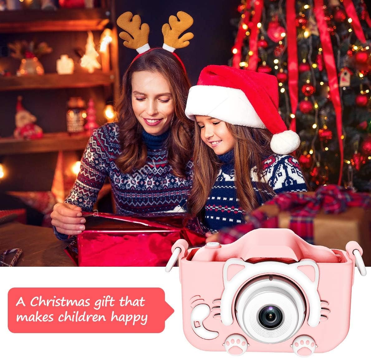 TONDOZEN Kids Digital Dual Camera, Selfie Camera for Kids 3-9, Camera with Silicone Cover, Christmas Birthday Gifts for your kids and loved one's - Image 4